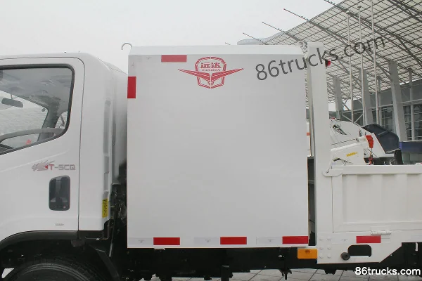 FAW Jiefang Hu VH 68hp 4X2(6 wheels) Electric Barrel Garbage Truck (Yuanda Brand) Body (1) | 86Trucks