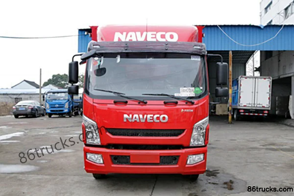 Yuejin Chaoyue C500-33 141 ch 4X2(6 roues) camion léger fourgon à cabine simple 4 m (cabine large) Extérieur (2) | 86Trucks