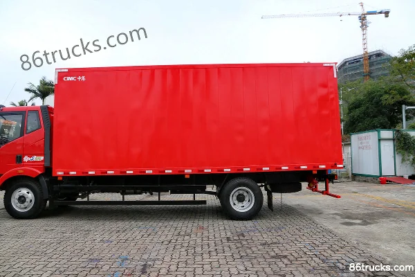 FAW Liute Jinlu Medium Truck 170 hp 4X2(6 wheels) 6.8m Van Cargo Truck Body (2) | 86Trucks