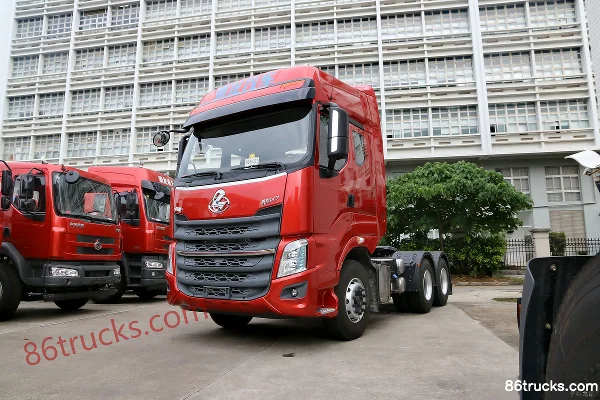 Dongfeng Liuqi Chenglong H7 camion lourd 450 ch 6X4(10 roues) tracteur routier (rouge) Extérieur (2) | 86Trucks