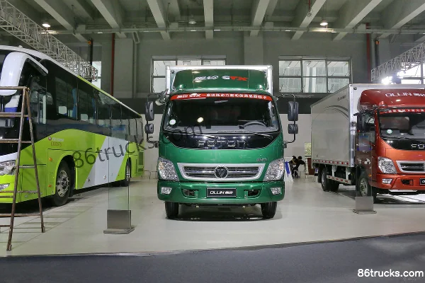 Foton Ollin CTX Tech Edition 143hp 4X2(6 wheels) 4.165m single-row van light truck (China V) Exterior (2) | 86Trucks