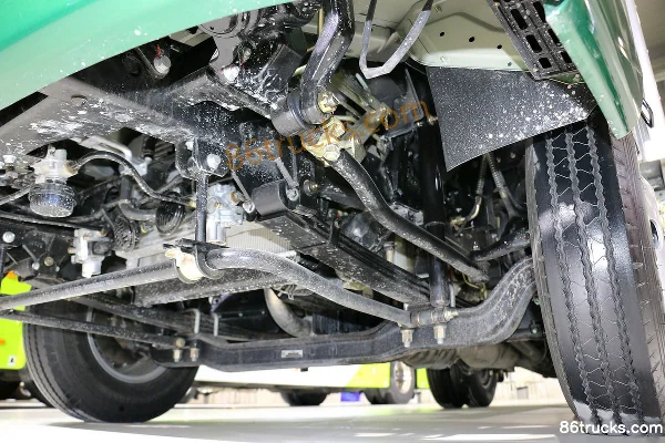 Foton Ollin CTX Tech Edition 143hp 4X2(6 wheels) 4.165m single-row van light truck (China V) Chassis (3) | 86Trucks