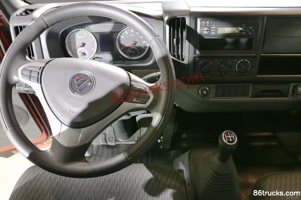 Foton Aoling TX 103hp 4X2(6 wheels) 3.655m Single Row Van Light Truck (CNG/Gasoline) Cab (2) | 86Trucks