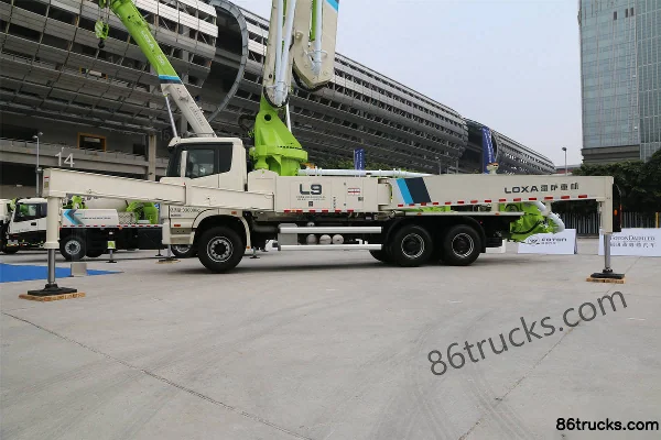 Foton Leisha 380hp 6X4(10 wheels) 47m Concrete Pump Truck Exterior (3) | 86Trucks