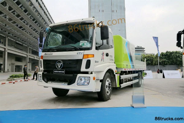 Foton Leisha 185hp 4X2(6 wheels) Concrete Pump Truck Exterior (3) | 86Trucks