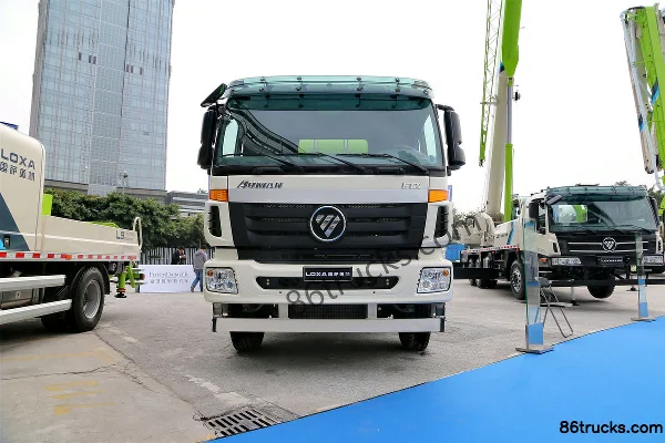 Foton Leisa L9 350hp 6X4(10 wheels) 4.49m³ Concrete Mixer Truck Exterior (2) | 86Trucks