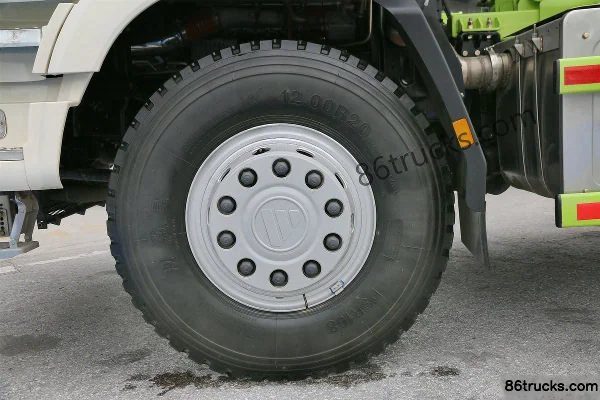 Foton Leisa L9 350hp 6X4(10 wheels) 4.49m³ Concrete Mixer Truck Chassis (3) | 86Trucks