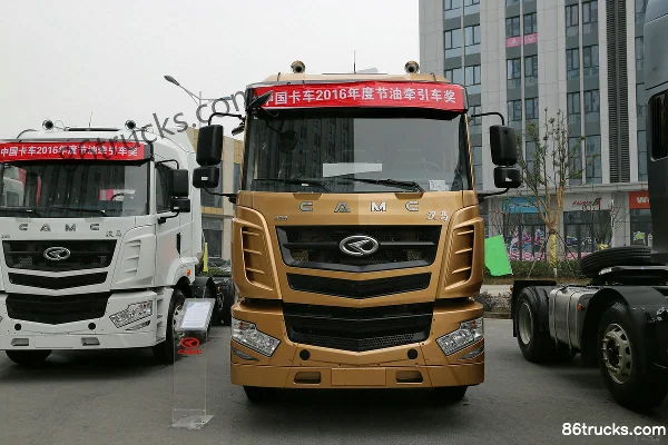 Hualing Hanma H6 Heavy Truck 420 hp 6X2(8 wheels) Tractor Truck Exterior (2) | 86Trucks