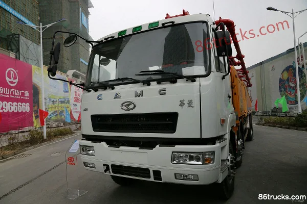 Hualing camion lourd 430 ch 8X4(12 roues) camion pompe à béton Extérieur (3) | 86Trucks