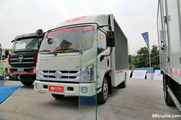 Foton Forland Kangrui H2 95 ch 4X2(6 roues) véhicule publicitaire Extérieur (3) | 86Trucks