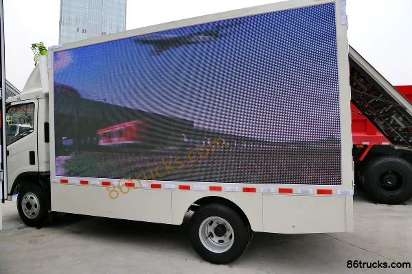 Foton Forland Kangrui H2 95 ch 4X2(6 roues) véhicule publicitaire Carrosserie (1) | 86Trucks