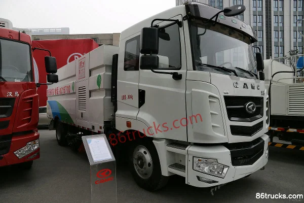 Chufei Chufei Hualing chassis sweeper truck