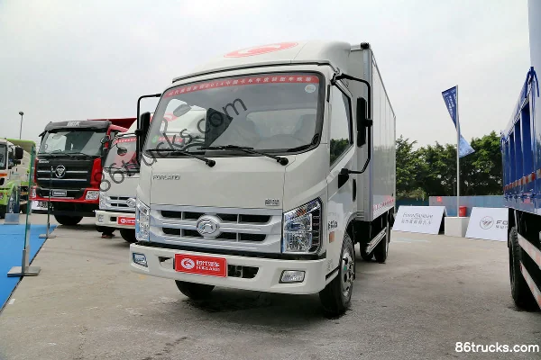 Foton Forland Kangrui H1 110 ch 4X2(6 roues) fourgon léger 4,15 m à cabine simple Extérieur (3) | 86Trucks