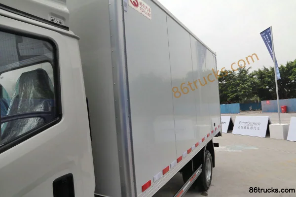 Foton Forland Kangrui H1 110 ch 4X2(6 roues) fourgon léger 4,15 m à cabine simple Carrosserie (1) | 86Trucks
