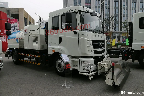 Hualing Hualing Hanma H6 Heavy Truck Cleaning Truck