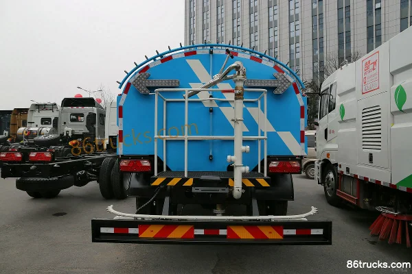 Hualing Hanma 180 hp 4X2(6 wheels) High Pressure Cleaning Truck Body (3) | 86Trucks
