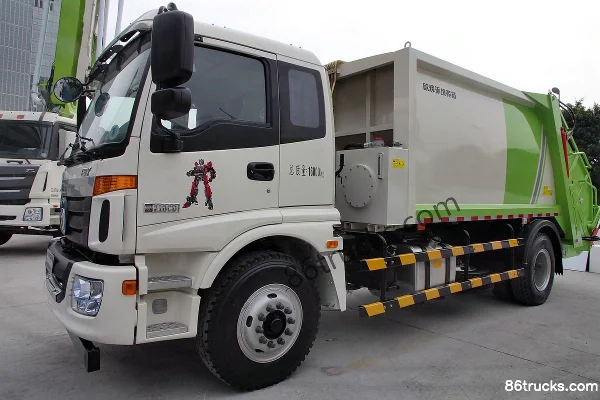 Foton AumanETX 3 Series 210 hp 4X2(6 wheels) Garbage Truck Exterior (3) | 86Trucks