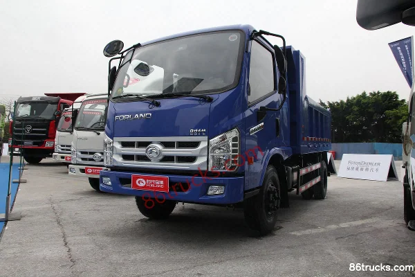 Foton King Kong 95 ch 4X2(6 roues) camion benne 3,5 m Extérieur (3) | 86Trucks