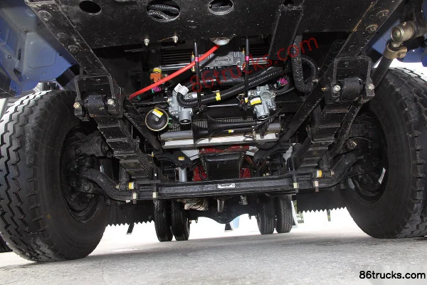 Foton King Kong 95 ch 4X2(6 roues) camion benne 3,5 m Châssis (2) | 86Trucks