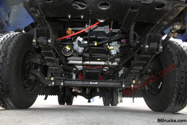 Foton King Kong 95 ch 4X2(6 roues) camion benne 3,5 m Châssis (1) | 86Trucks