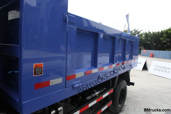 Foton King Kong 95 ch 4X2(6 roues) camion benne 3,5 m Carrosserie (1) | 86Trucks