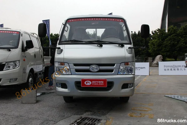 Foton Forland Yuling VQ2 2,0 L 129 ch 4X2(6 roues) essence mini camion à plateau cabine simple Extérieur (2) | 86Trucks