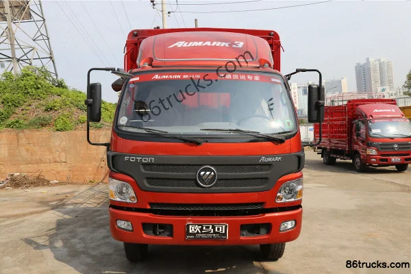 Foton Aumark 3 série 118 ch 4X2(6 roues) camion léger à grille 3,7 m cabine demi-avancée Extérieur (2) | 86Trucks