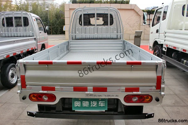 Feidi M1 Series 1.2L 75 hp 4X2(6 wheels) Gasoline/CNG 2.7m Double Row Flatbed Mini Truck Body (2) | 86Trucks