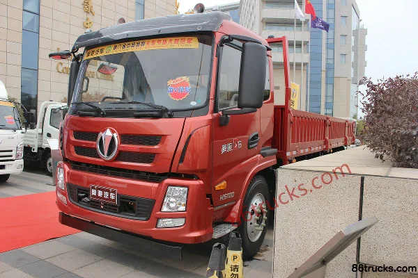 Feidi D6 série 170 ch 6X2(8 roues) 6,8 m cabine avec couchette camion porteur à ridelles Extérieur (3) | 86Trucks