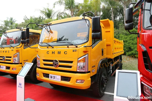 Sichuan Hyundai Ruiyu Light Truck 140 hp 4X2(6 wheels) 4.3m Dump Truck Exterior (3) | 86Trucks