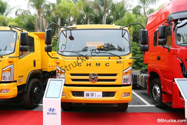 Sichuan Hyundai Ruiyu Light Truck 140 hp 4X2(6 wheels) 4.3m Dump Truck Exterior (2) | 86Trucks
