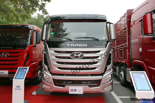Hyundai Commercial Vehicle Chuanghu XCIENT Heavy Truck 410 hp 8X4(12 wheels) 9.37 m Van Truck Exterior (2) | 86Trucks
