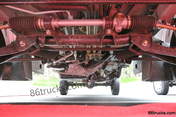NanJun Ruiyi 1.3L 82 hp 4X2(6 wheels) Gasoline 3m Single-row Flatbed Mini Truck Chassis (1) | 86Trucks
