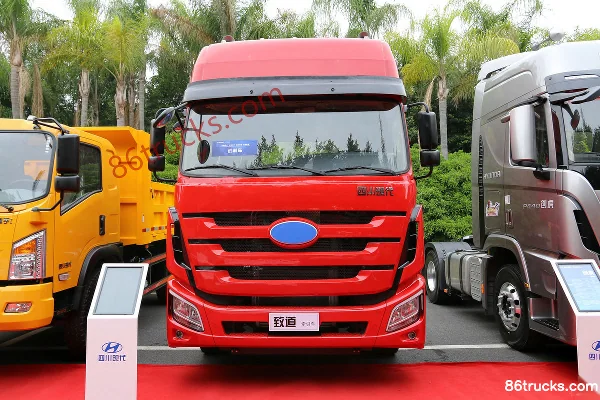Hyundai Sichuan Zhidao 800W poids lourd 310 ch 4X2(6 roues) tracteur routier Extérieur (2) | 86Trucks