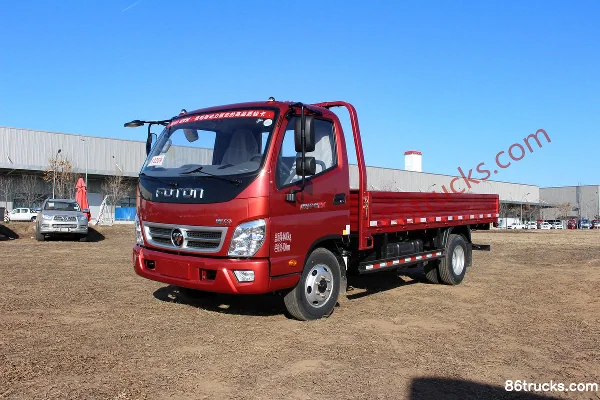 Foton Aoling CTX Tech Edition 118 hp 4X2(6 wheels) 4.23m single-row flatbed light truck Exterior (3) | 86Trucks