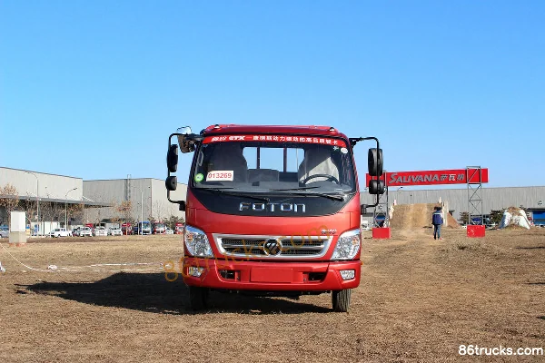 Foton Aoling CTX Tech Edition 118 hp 4X2(6 wheels) 4.23m single-row flatbed light truck Exterior (2) | 86Trucks