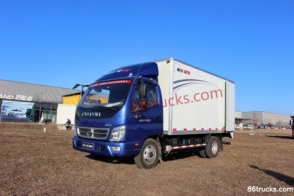 Foton Aoling CTX 131 hp 4X2(6 wheels) 4.14m Single Row Van Light Truck (China VI) Exterior (3) | 86Trucks