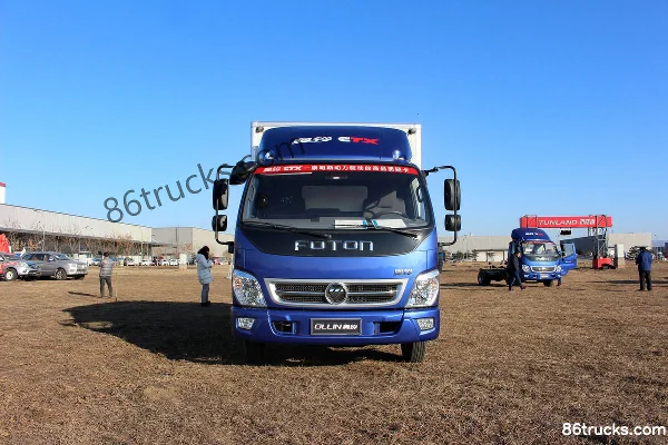 Foton Aoling CTX 131 hp 4X2(6 wheels) 4.14m Single Row Van Light Truck (China VI) Exterior (2) | 86Trucks