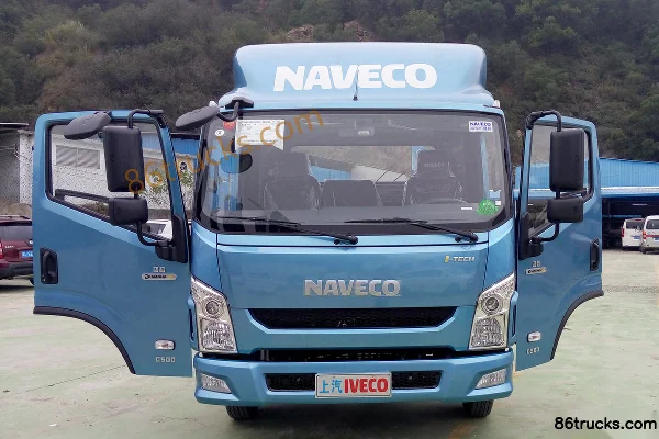 Yuejin Chaoyue C500 125hp 4X2(6 wheels) 4.105m single-row van light truck chassis Exterior (2) | 86Trucks