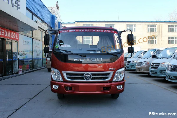 Foton Ollin CTX 131 hp 4X2(6 wheels) 4.23m single-row flatbed light truck chassis (Beijing V) Exterior (2) | 86Trucks