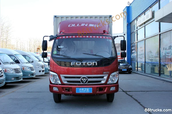 Foton Ollin TX Super Value Edition 110 hp 4X2(6 wheels) 4.165m single-row van light truck (air brake) Exterior (2) | 86Trucks