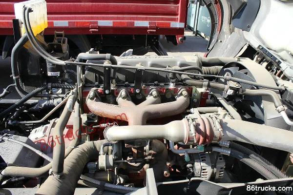 Foton Aoling CTX 156hp 4X2(6 wheels) Semi-row Cargo Truck Chassis (2) | 86Trucks