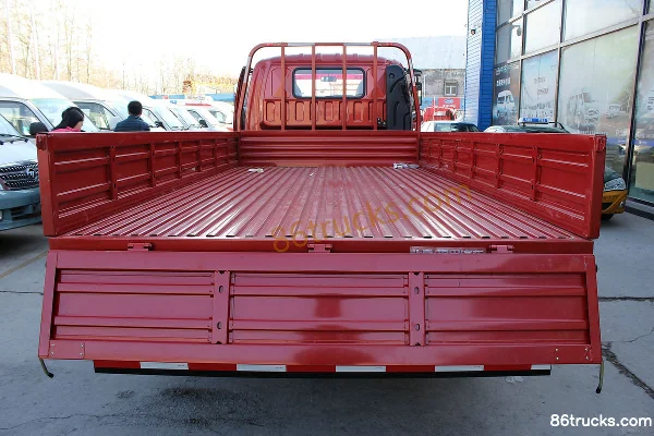 Foton Ollin CTX 131 hp 4X2(6 wheels) 4.23m single-row flatbed light truck chassis (Beijing V) Body (3) | 86Trucks