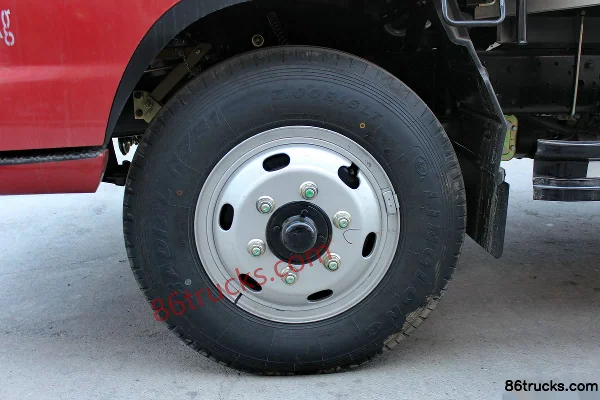 Foton Ollin TX Super Value Edition 110 hp 4X2(6 wheels) 4.165m single-row van light truck (air brake) Chassis (2) | 86Trucks