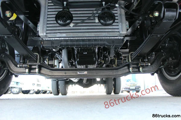 Foton Ollin TX Super Value Edition 110 hp 4X2(6 wheels) 4.165m single-row van light truck (air brake) Chassis (1) | 86Trucks