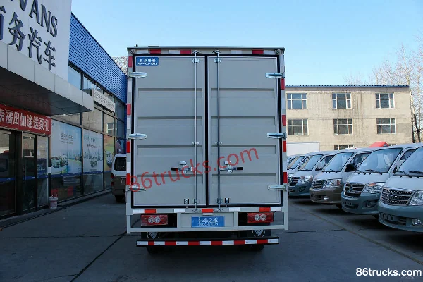 Foton Ollin TX Super Value Edition 110 hp 4X2(6 wheels) 4.165m single-row van light truck (air brake) Body (2) | 86Trucks