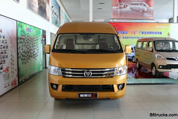 Foton Business Vehicle Meng Parker S Shinkansen Luxury 136hp Enclosed Van Truck Exterior (2) | 86Trucks