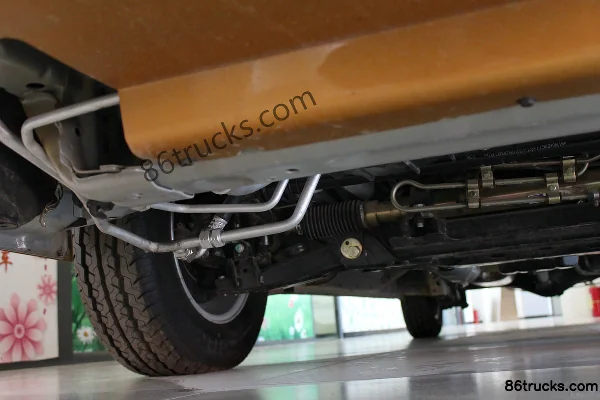 Foton Business Vehicle Meng Parker S Shinkansen Luxury 136hp Enclosed Van Truck Chassis (2) | 86Trucks