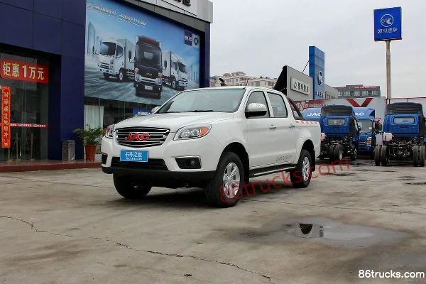JAC T6 2015 Nouveau Style 2.8T diesel courte cabine double pick-up (3) | 86Trucks