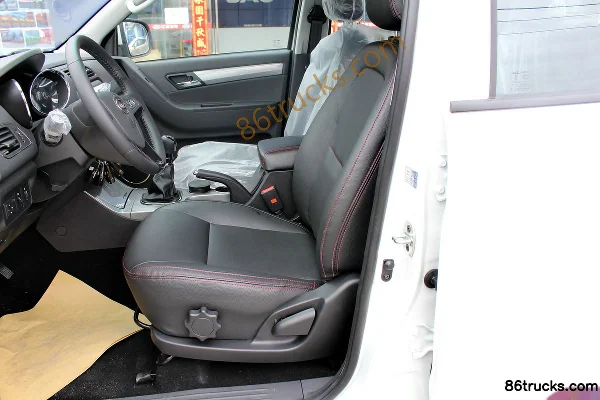 JAC T6 2015 Nouveau Style 2.8T diesel courte cabine double pick-up Châssis (3) | 86Trucks